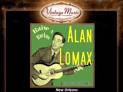 Alan Lomax -- New Orleans