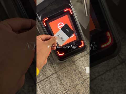 #OMNY Single-Ride Ticket Card #NYCSubway #NYC #MTA #NewYorkCitySubway