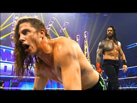 Roman Regins vs Riddle - Undisputed WWE Universal Title (Full Match) Part 2, Smackdown June 17 2022