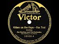 1922 Zez Confrey - Kitten On The Keys (Victor--with orchestra)