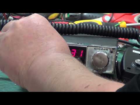 Uniden Uniace 100 CB27/81 UK FM CB radion - On The Air test