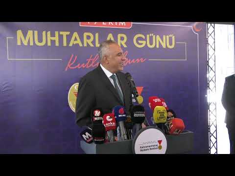 Kahramanmaraş’ta 19 Ekim Muhtarlar Günü Kutlandı