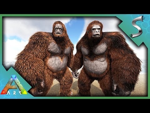 NEW GIGANTOPITHECUS TLC MODEL & ABILITIES! CLIMBING ZIPLINES! - Ark: Survival Evolved [S4E96]