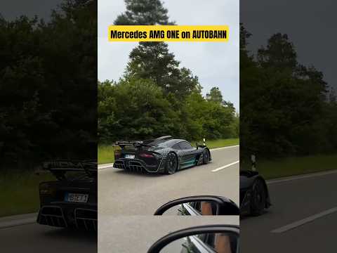 Mercedes AMG ONE on AUTOBAHN 🔥🚀
