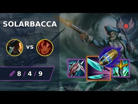 [ solarbacca ] Gangplank MID vs Taliyah | NA GRANDMASTER | LOL Season 2023