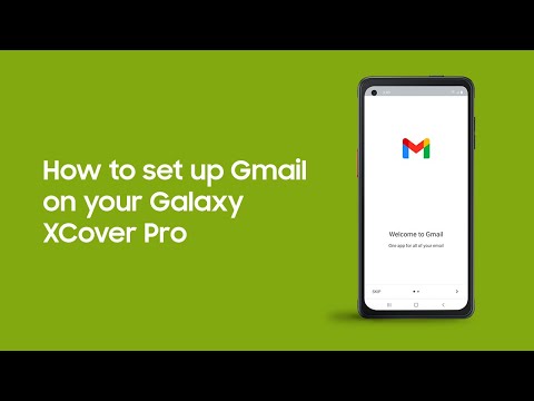 How to set up Gmail on your Galaxy XCover Pro