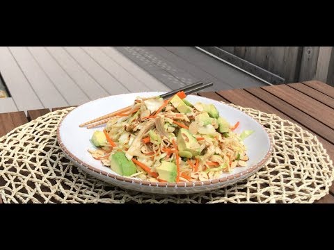 Asian chicken noodle salad  치킨 누들 샐러드