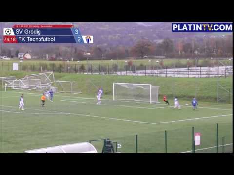 19.11.16 U17 SV Grödig - Tecnofutbol - Highlight  (2. Halbzeit / 74:19) am 19.11.2016 15:23