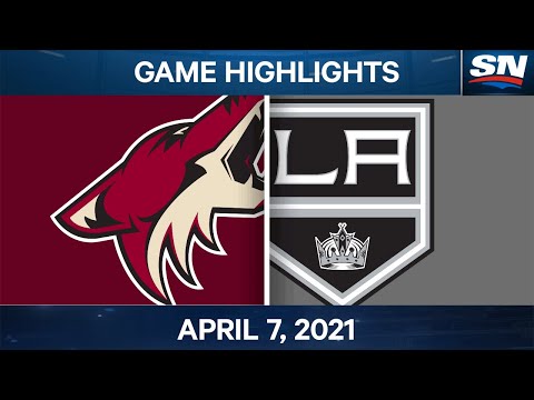 NHL Game Highlights | Coyotes vs. Kings – Apr. 7, 2021