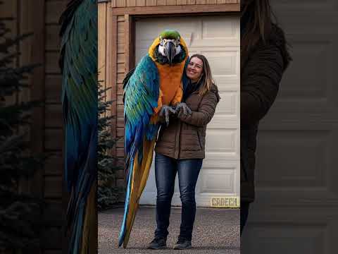 Giant and magnificent Macaws of the Americas 🦜 #animals #funnyshorts #viralshort #parrots #parrot