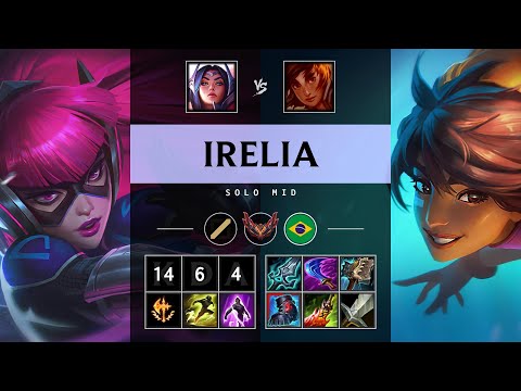 Irelia Mid vs Taliyah - BR Grandmaster Patch 25.04