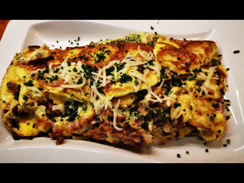 einfaches Bauern Omelette