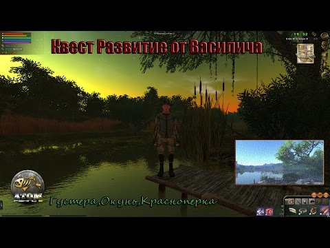 Волга окунь квест