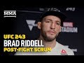 UFC 243: Brad Riddell Say War With Jamie Mullarkey 'Good For Publicity,' But Not His Looks