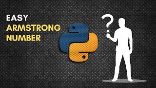 Download the video "Easy Armstrong Number | Python Tutorial For Beginners | #mrlazyprogrammer  #mr  #python"