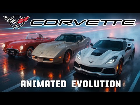 Chevrolet Corvette Evolution: All Generations (1953–2025)