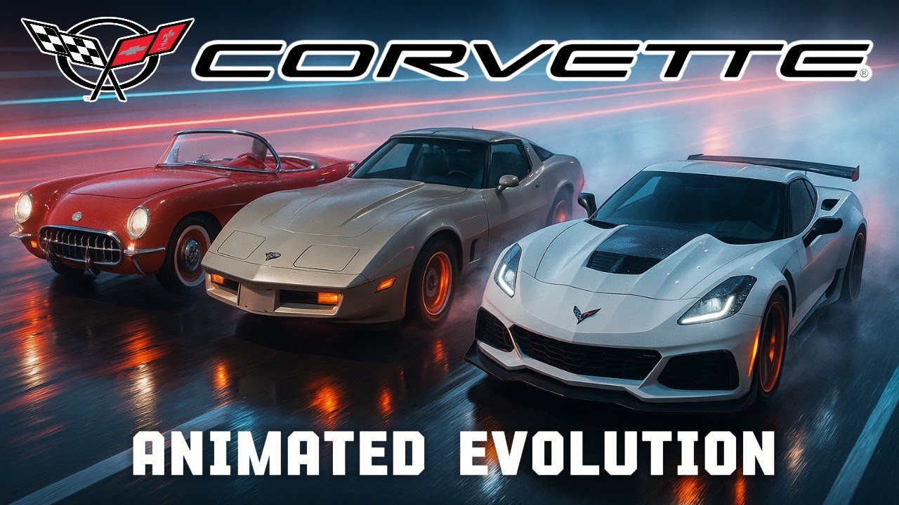 Chevrolet Corvette Evolution: All Generations (1953–2025)