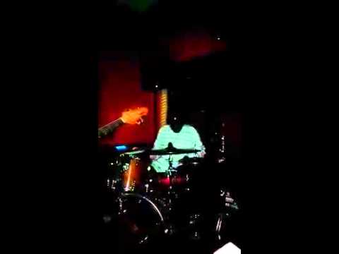 Freddy Spencer playing drum solo
