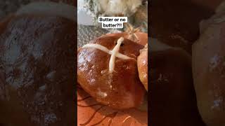 The season is upon us… let the great hot cross bun debate begin! #easter #shorts #hotcrossbuns