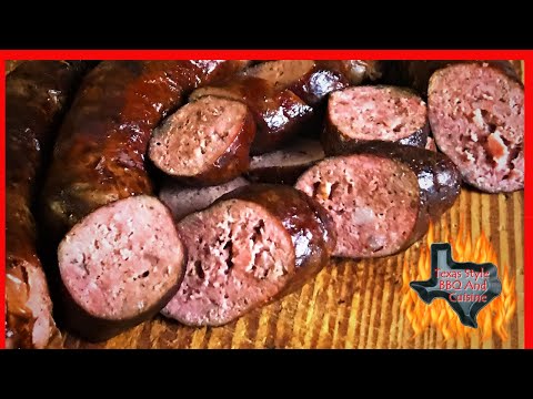 Making Polish Sausage