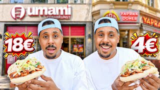4€ DÖNER vs. 18€ UMAMI DÖNER!