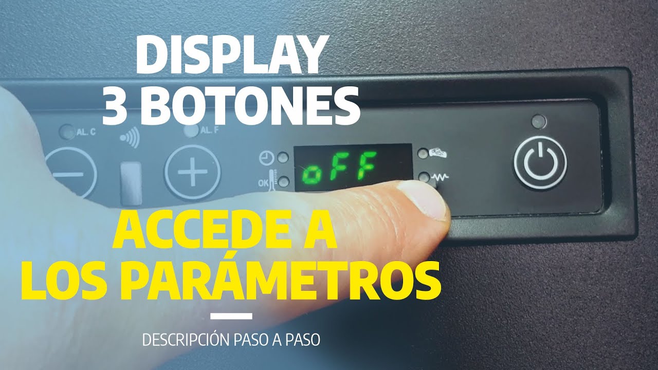 PARAMETROS A9 DISPLAY 3 BOTONES watt duepi