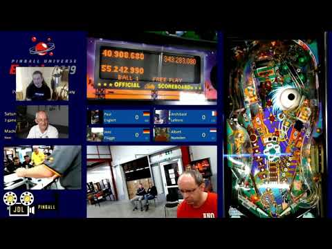 Pinball Universe Battle 2019 Re-Run - Saturday Final