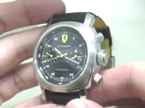 Panerai Ferrari Granturismo Chronograph (model FER00008) Review