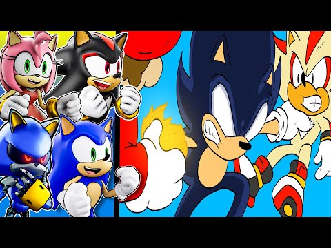Dark Sonic Vs The World!!