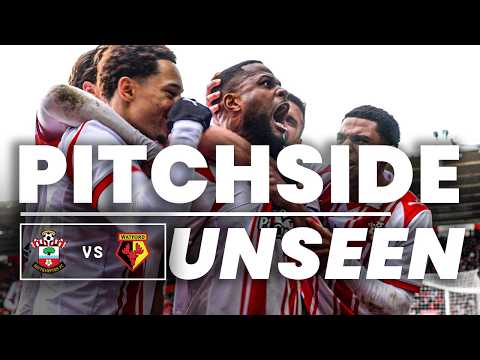DEBUT DELIGHT 🤩 | Southampton 1-0 Watford | Pitchside Unseen