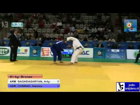 Artyom Baghdasaryan (ARM) - Hannes Conrad (GER) [-81kg] bronze