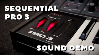 Video thumbnail for Sequential Pro 3 - Sound Demo (No Talking) by Klangfarbe “Musikhaus Klangfarbe”