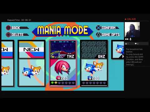 Sonic Mania Pt.15 SBG Stream! Finally beat it!