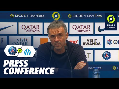 Press Conference PARIS SAINT-GERMAIN - OLYMPIQUE DE MARSEILLE (4-0) / 2023-2024