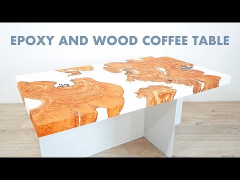 DIY Live Edge Epoxy / Resin Coffee "River Table" Video