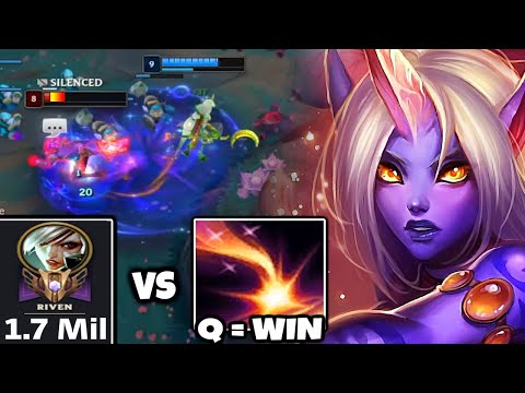 Who wins? 2 Million Mastery Riven or some guy on Soraka Top
