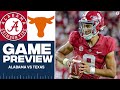 No. 1 Alabama at Texas Preview: Everything you need to know ahead of key matchup | CBS Sports HQ