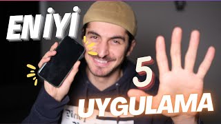 TELEFONUNUZDA BULUNMASI GEREKEN 5 UYGULAMA!