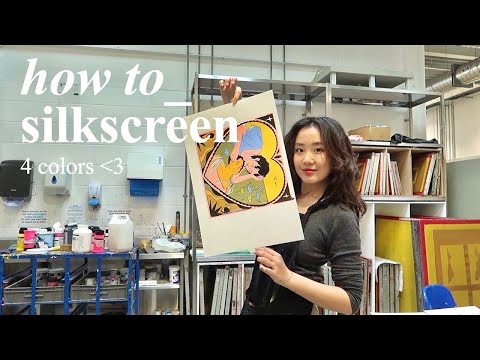 how i silkscreen 4 colors & tips for common mistakes!