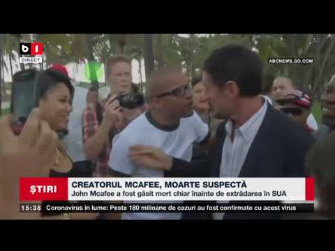 CREATORUL MCAFEE, MOARTE SUSPECTA_Stiri B1_24 iunie 2021