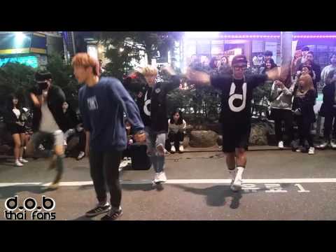 151018 - Hongdae 06 디오비 [DOB] _ 위 아래 UP&DOWN + DOPE 쩔어(BTS)
