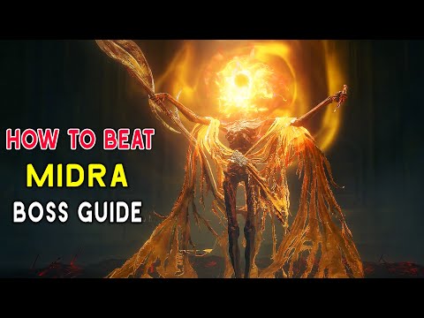 Elden Ring - How To Cheese Midra Lord of Frenzied Flame (Boss Guide)