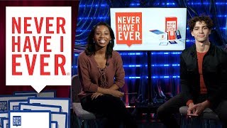 NEVER HAVE I EVER: Hailey Kilgore and Isaac Powell from ONCE ON THIS ISLAND