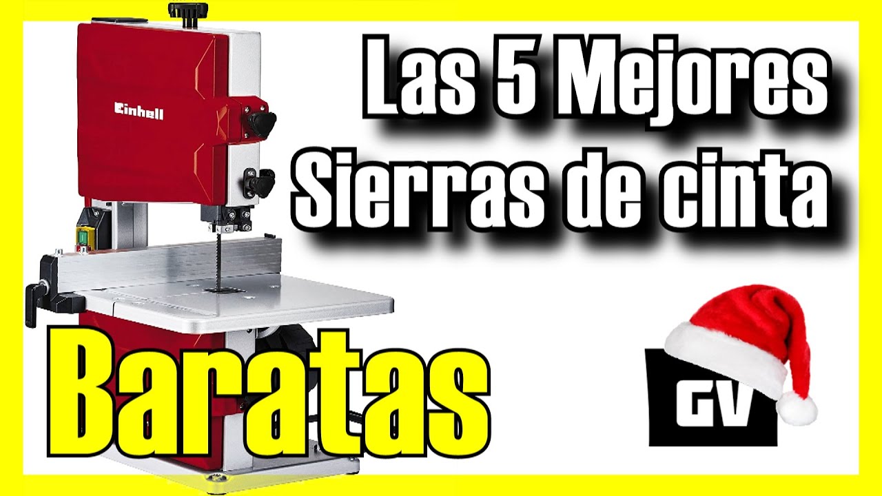🥇 Las 5 MEJORES Sierras de Cinta BARATAS de Amazon [2023]✅[Calidad/Precio] Para Madera / Metal