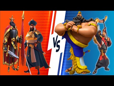 Saladin William VS Gilgamesh YSG - Rise of Kingdoms in 2021