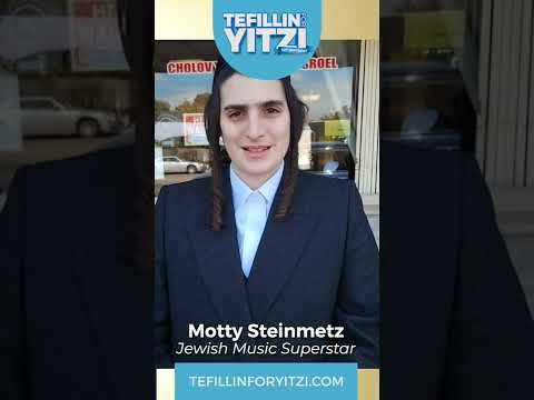 Motty Steinmetz Has Something To Tell You