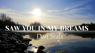 SAW YOU IN MY DREAMS - Dan Seals (Lyrics)