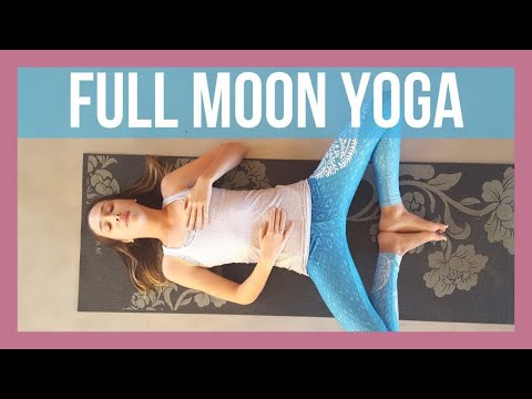Full Moon Yoga - Moon Salutations Slow Flow
