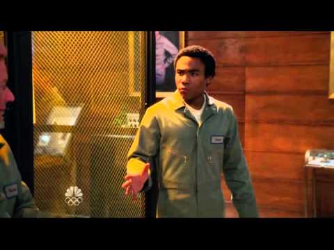 Community S03E22 Troy   No take him to the police  He murdered someone  You guys are weird