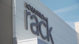 Crowd of shoppers gather at Elk Grove Nordstrom Rack